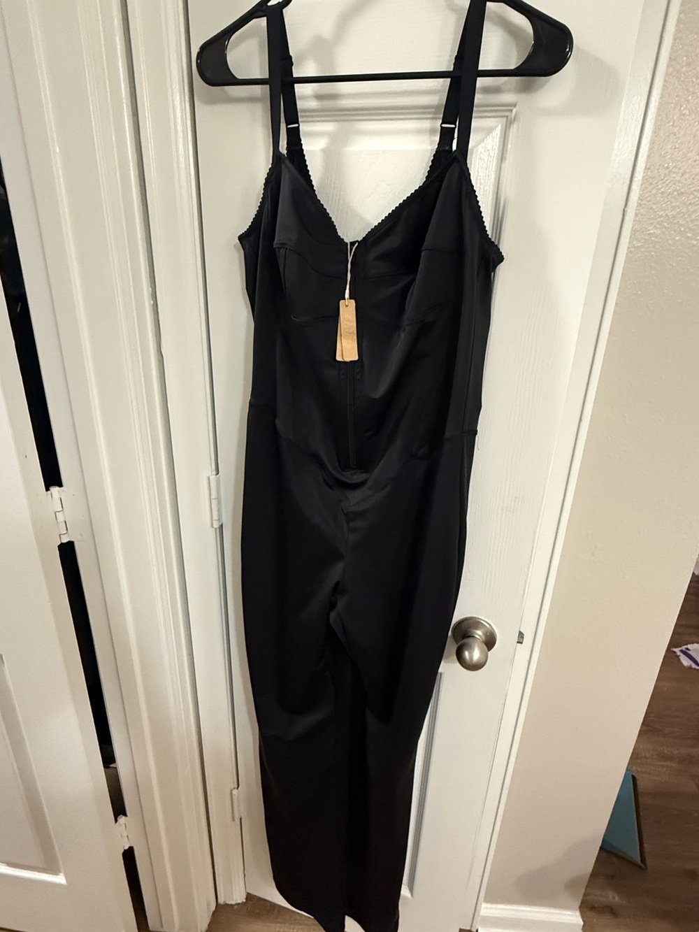 SKIMS Black Full-Length Jumpsuit